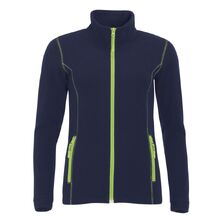 Куртка женская Nova Women 200, темно-синяя с зеленым яблоком, размер XL