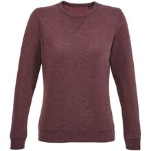 Толстовка женская Sully Women, бордовый меланж, размер XL