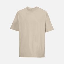 Футболка оверсайз мужская Boxy Men, бежевая (льняная), размер XXL