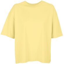 Футболка оверсайз женская Boxy Women, светло-желтая, размер XL