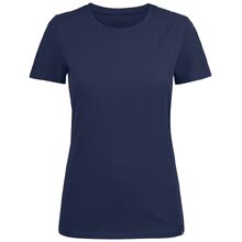 Футболка женская Ladies American U темно-синяя, размер M