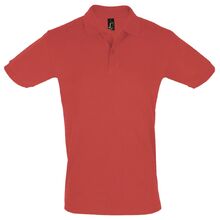 Рубашка поло мужская Perfect Men 180, красная (гибискус), размер 3XL