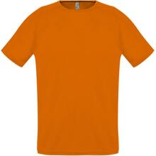 Футболка унисекс Sporty 140 оранжевая, размер XXL
