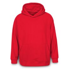 Худи флисовое унисекс Manakin, красное, размер XS/S
