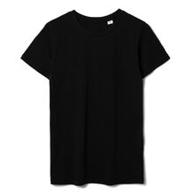 Футболка женская Simpler, черная, размер XXL