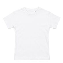 Футболка детская Simpler, белая, 8 лет