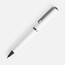 Ручка шариковая Inkish Gunmetal в футляре, белая