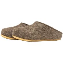 Домашние валенки Step, серо-коричневые (натуральные), размер 36