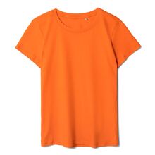 Футболка женская T-bolka Lady оранжевая, размер XL