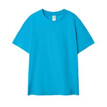 Футболка детская Regent Kids 150 бирюзовая, на рост 96-104 см (4 года)