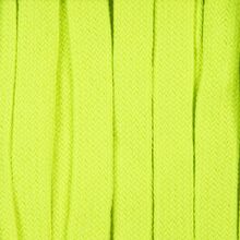 Плоский шнур Cord M, желтый неон, 100 см