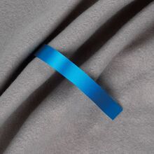 Лента сатиновая Satin 10 М, голубая, 60 см