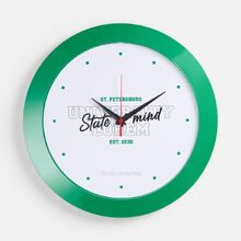Часы настенные Vivid Large, зеленые