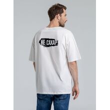 Футболка оверсайз «Не сахар», молочно-белая, размер XL/XXL