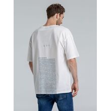 Футболка оверсайз «Почти полный Пи», молочно-белая, размер XL/XXL