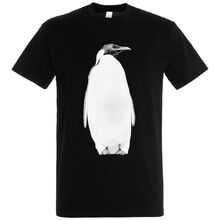 Футболка мужская Like a Penguin, черная, размер L