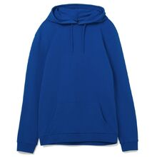 Толстовка с капюшоном унисекс Hoodie, ярко-синяя, размер M