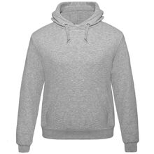 Толстовка Hooded серый меланж, размер XL
