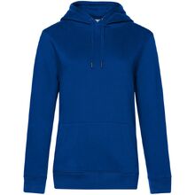 Толстовка с капюшоном женская Queen, ярко-синяя, размер M