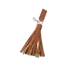 Тканевый кабель для зарядки «Tassel» 3-в-2