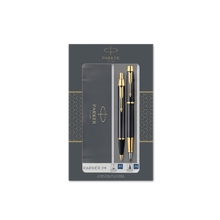 Набор Parker «IM Core Black GT»: ручка шариковая, ручка перьевая