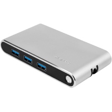 Хаб 8-в-1 Type-C «Hermes», USB 3.0 x 3, Type-C PD, HDMI, LAN, картридер
