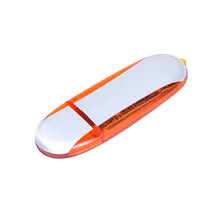 USB 2.0- флешка промо на 4 Гб овальной формы