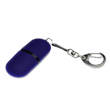 USB 2.0- флешка «Goutte Soft-touch» на 4 Гб каплевидной формы