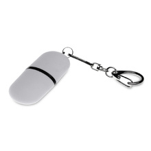 USB 2.0- флешка «Goutte Soft-touch» на 64 Гб каплевидной формы