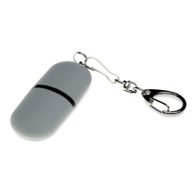 USB 2.0- флешка «Goutte Soft-touch» на 8 Гб каплевидной формы