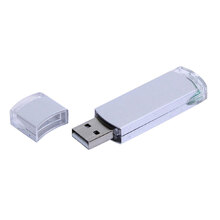 USB 3.0- флешка промо на 128 Гб прямоугольной классической формы