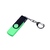 USB 2.0/micro USB/Type-C- флешка на 64 Гб c поворотным механизмом