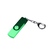 USB 2.0/micro USB/Type-С- флешка на 32 Гб 3-в-1 с поворотным механизмом