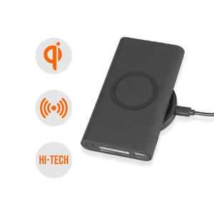 Набор из внешнего аккумулятора и беспроводной зарядки «Force», 8000 mAh
