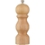 Мельница для перца Wood, малая, неокрашенная