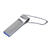 USB 3.0-флешка на 128 Гб с мини чипом и боковым отверстием для цепочки